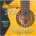 LA BELLA 2001 Medium струны для гитары